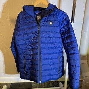 Women's Large AKHG Puffin Hoodie Jacket